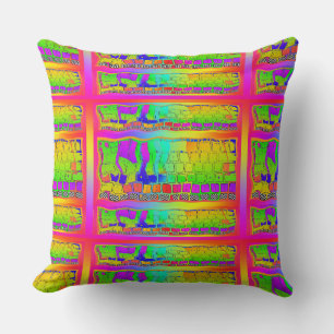 Keyboard throw pillow