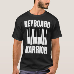 Keyboard Warrior  Synth Music Producer Synthesizer T-Shirt