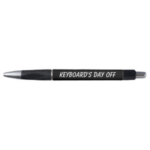 Keyboard's Day Off Funny Humour Fun Pen
