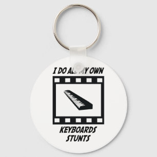 Keyboards Stunts Keychain