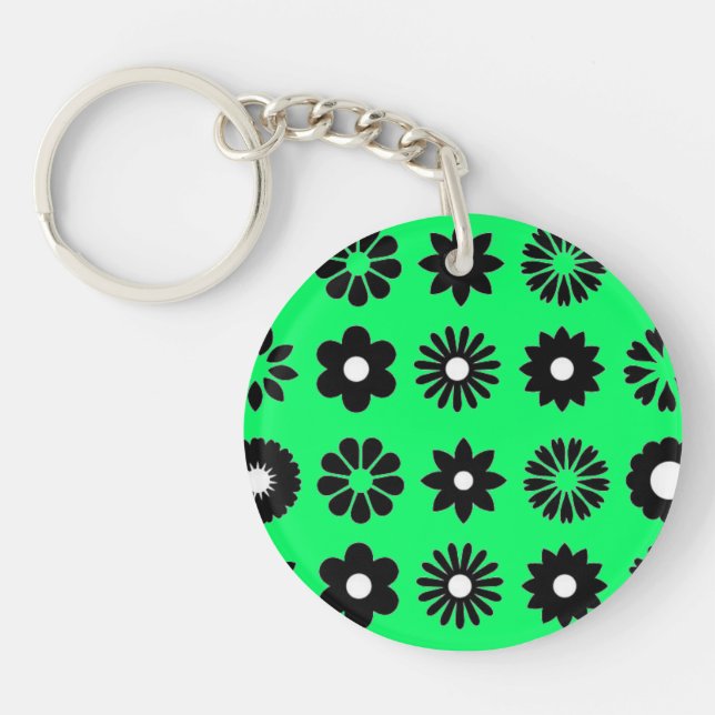 Keychain Abstract acrylic keychain (Front)