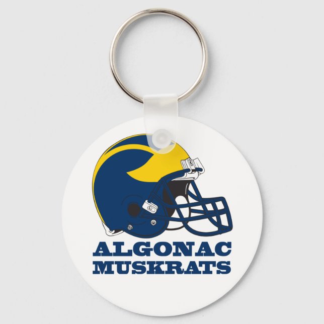 Keychain - Algonac Muskrats (Front)