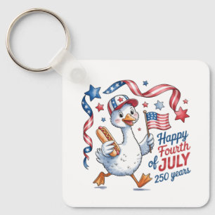 Keychain-America Patriotic 250th Anniversary Keychain