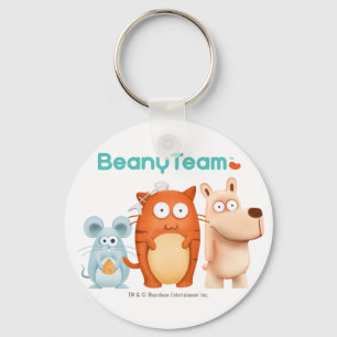 Keychain: BeanyTeam™ - Cat & Mouse & Dog Keychain