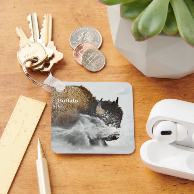 Keychain-Buffalo Keychain (Desk)