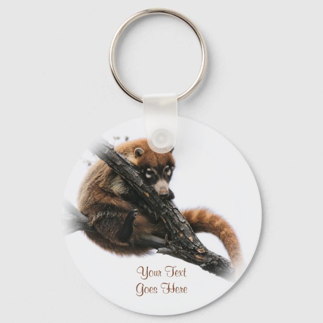Keychain: Coatimundi #5 (Classic) Keychain (Front)
