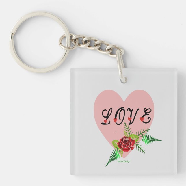 keychain coeur (Devant)
