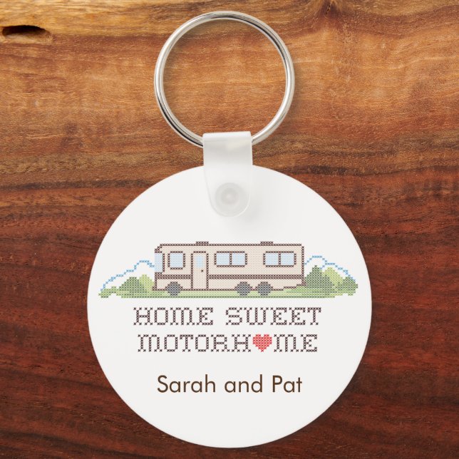 Keychain - Customize Your Motor Home (Front)