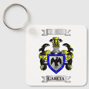 Keychain Garcia Surname And Shield