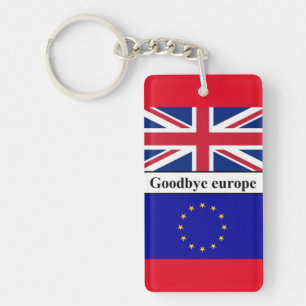 Keychain Goodbye Europe