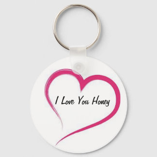Keychain I Love You Honey