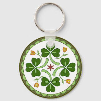 Keychain - Irish Good Luck Hex