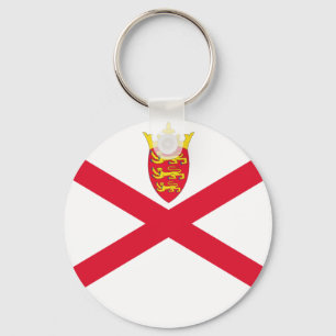 Keychain - Jersey Flag