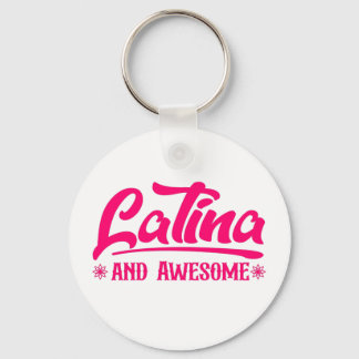 Keychain Latina and Awesome
