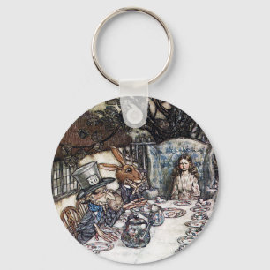 Keychain:  Mad Hatter Tea Party - by Rackham Keychain