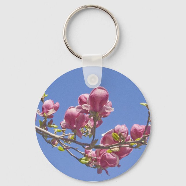 Keychain, "Magnolia Branch" Keychain (Front)