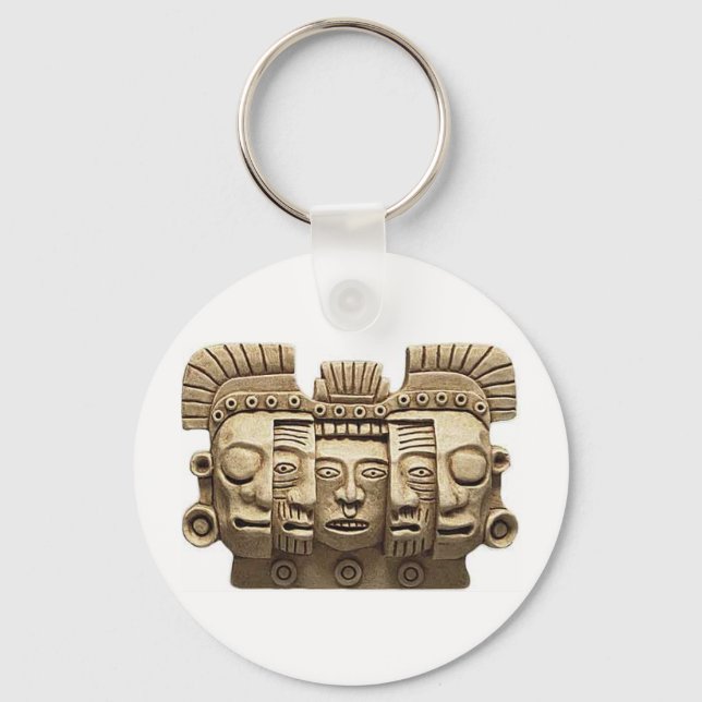 Keychain: Mask, stages of life Keychain (Front)