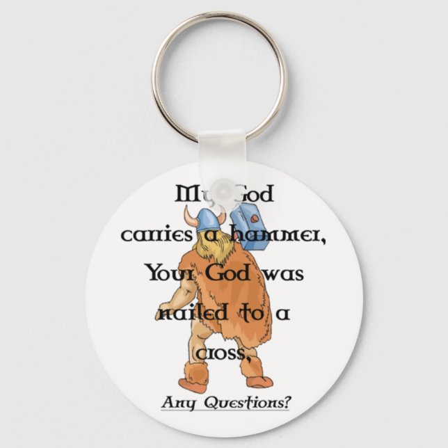 keychain My God (Front)