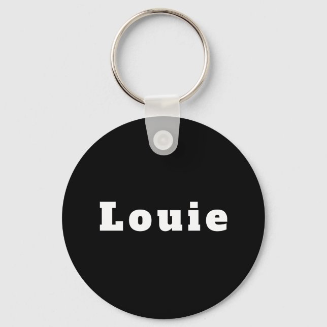 keychain named Louie (Front)