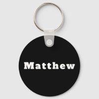 keychain named Matthew