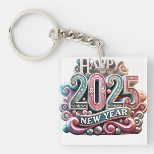 Keychain New Year (Front)