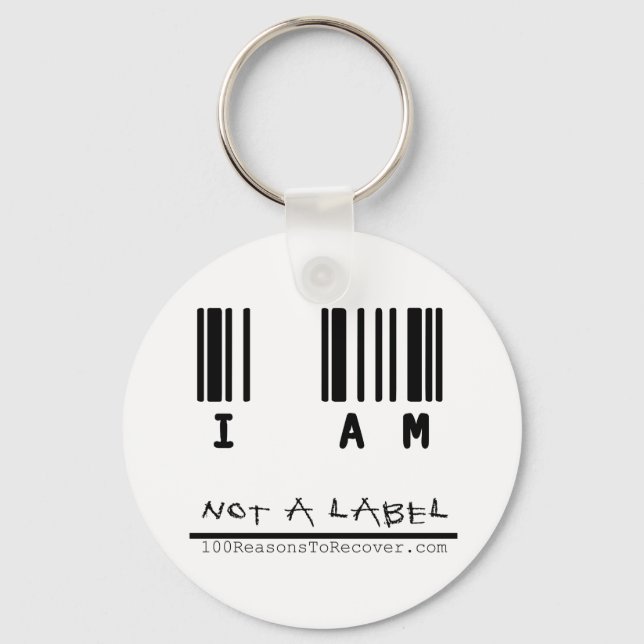 Keychain - Not a Label (Front)