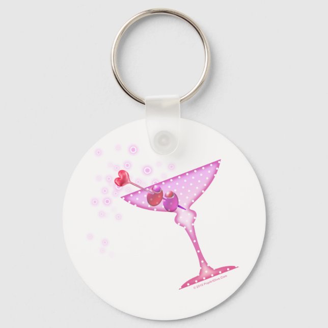 Keychain - PINK MARTINI (Front)