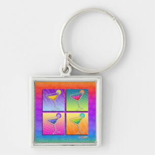 Keychain - Pop Art Margaritas