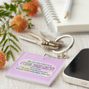 Keychain Psychology Love Language (ADHD, Autistic)