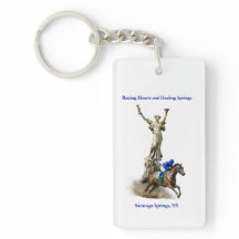  Keychain- Racing Hearts and Healing Springs