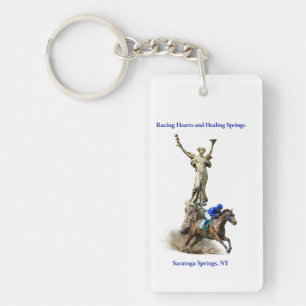 Keychain- Racing Hearts and Healing Springs Keychain