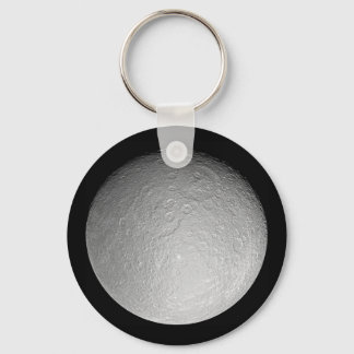 Keychain: Saturn's moon Rhea Keychain