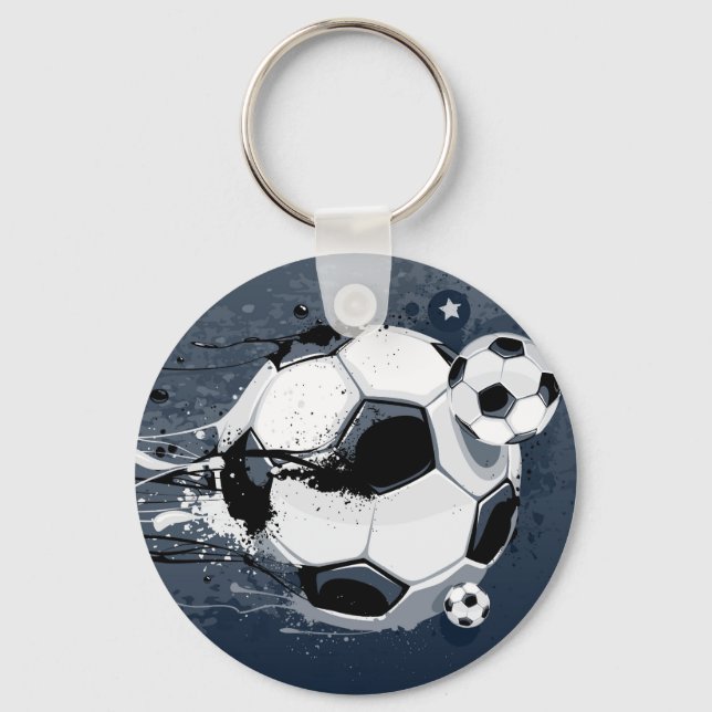 Keychain-Soccer Ball Keychain (Front)