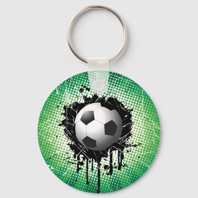 Keychain-Soccer Ball Keychain (Front)