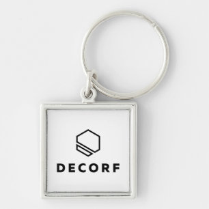 Keychain, Square (single-sided) Keychain