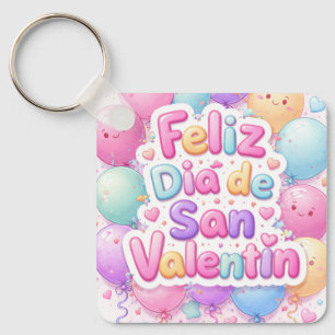 Keychain Type Badge “Happy Valentine's Day” – R