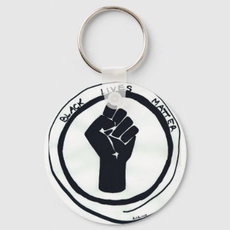 Keychain with Black Lives Matter fist