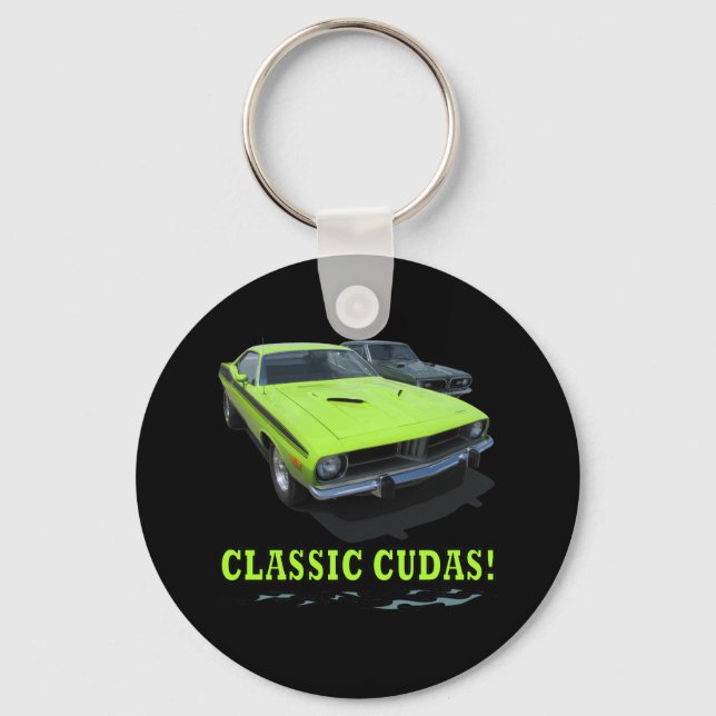 Keychain with "CLASSIC CUDAS!" (Front)