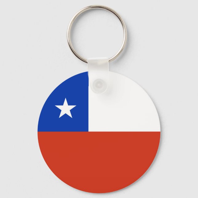 Keychain with Flag of Chile (Front)
