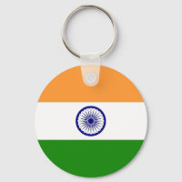 Keychain with Flag of India