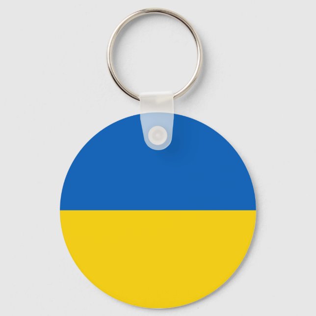 Keychain with Flag of Ukraine (Front)