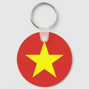 Keychain with Flag of Vietnam