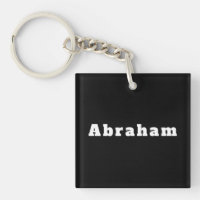 Keychain with name Abraham