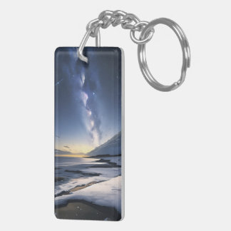 Keychain with the night sky