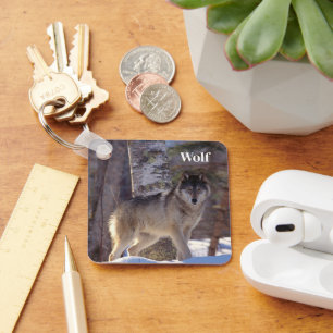 Keychain-Wolf Keychain