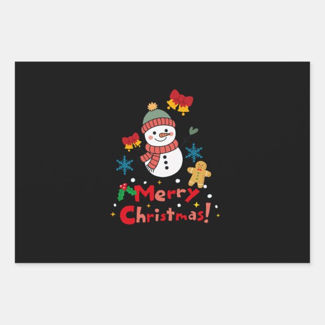 Keychain Wrapping Paper Sheet (Front)