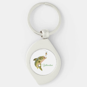 Keychain-Yellowstone Fishing Keychain