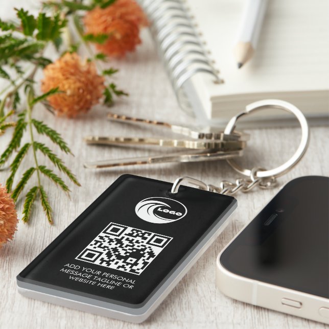Keychains Personalized Business Logo Promotional (Front Right)