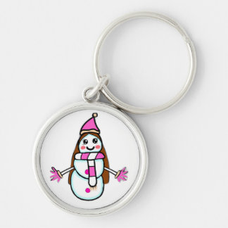 KeychainSnow Woman Magic - Original Character by A Keychain