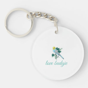Keychaint Love Budgie 
